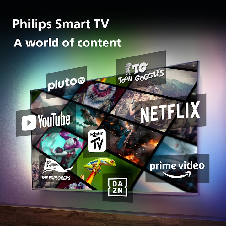 Image du produit Philips 55PUS8108/12 (55", PUS8108, LED, 4K, 2023)