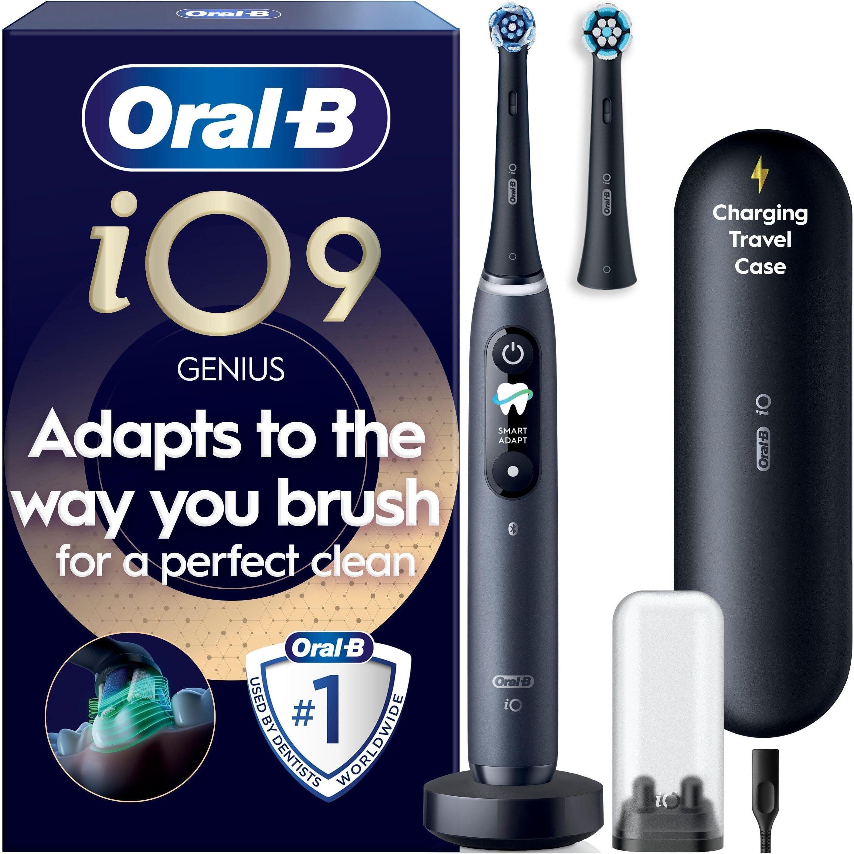 Oral-B, Spazzolino elettrico, iO9 Electric toothbrush, black with travel case
