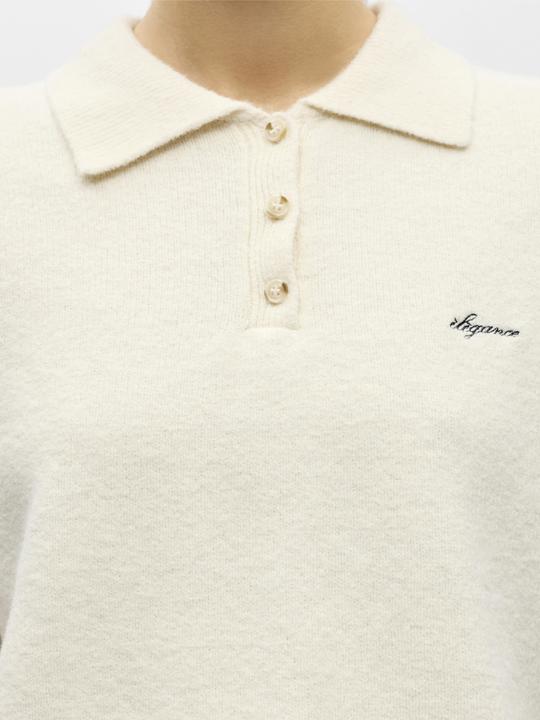 Produktbild Object Gestricktes Poloshirt (S)