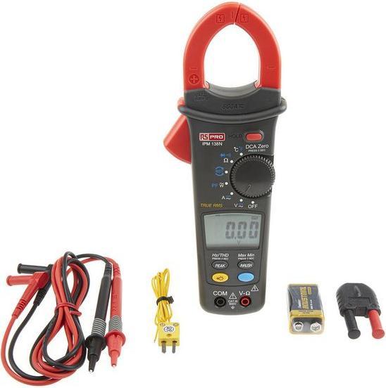 Produktbild RS PRO IPM138N Power Clampmeter, 1000 A (CAT II, CAT III)
