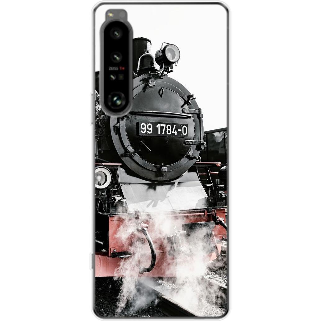 König Design Hülle Handy Schutz für Sony Xperia 1 IV Case Cover Tasche Bumper Etuis TPU Neu (Sony Xperia 1 IV), Smartpho...