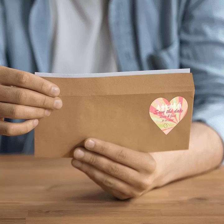 Produktbild HERMA Herz Etiketten A4