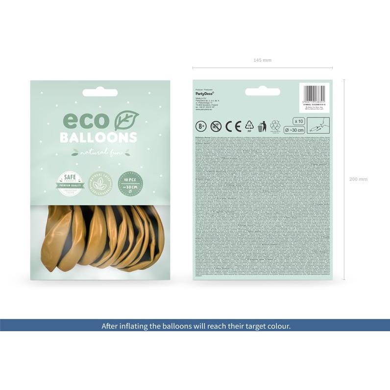 Thumbnail - Partydeco Eco Ballons Gold metallic