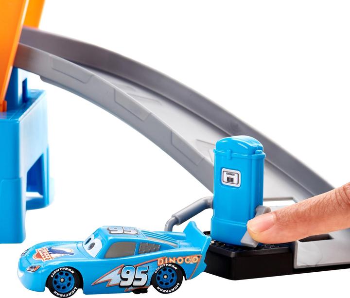 Produktbild Disney Cars Farbwechsel Dinoco Autowaschanlage Spielset
