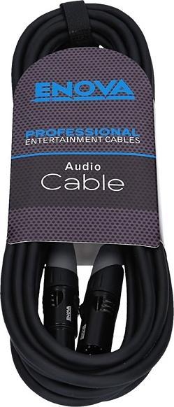Actual product image Enova XLR male/female cable 5m (5 m, XLR Cables)