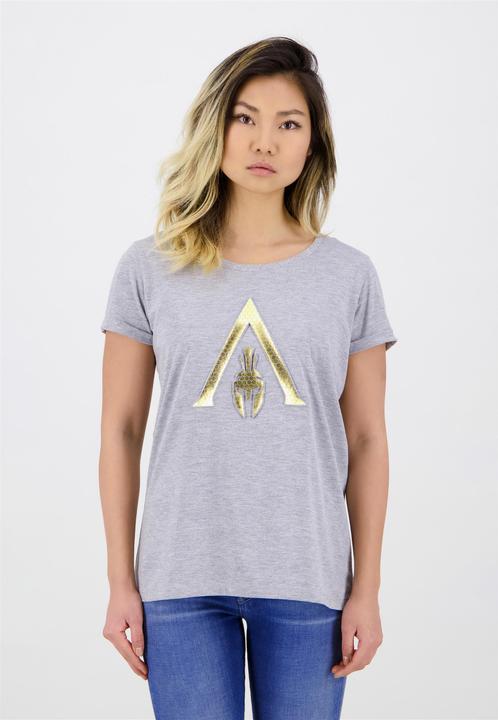Actual product image Assassin's Creed Embossed Logo Women's Tshirt (S)