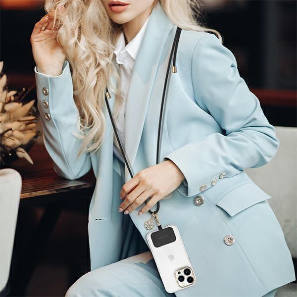 Actual product image Guess GUUCNMG4EK Universal CBDY Cord belt black/black