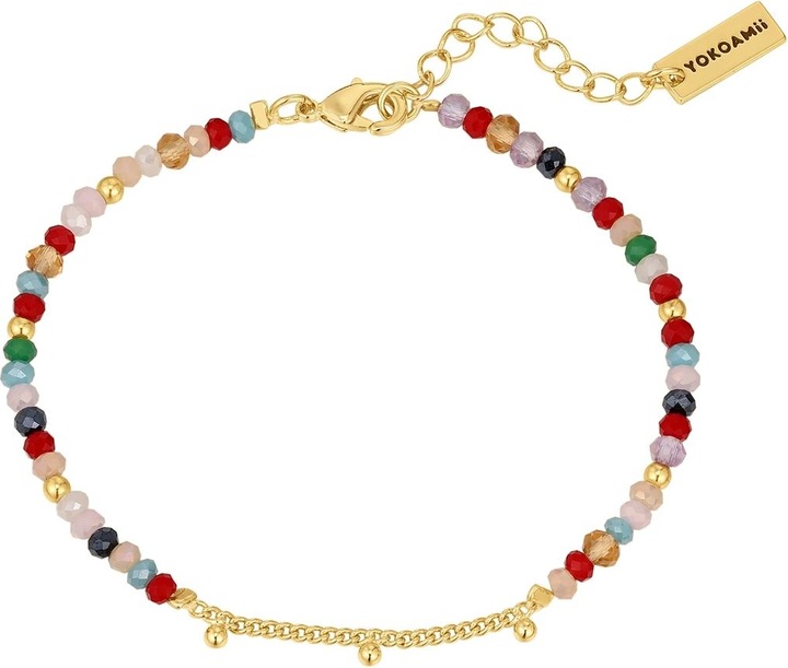 Yokoamii Damen Armband - 37644 (17 cm, Messing)