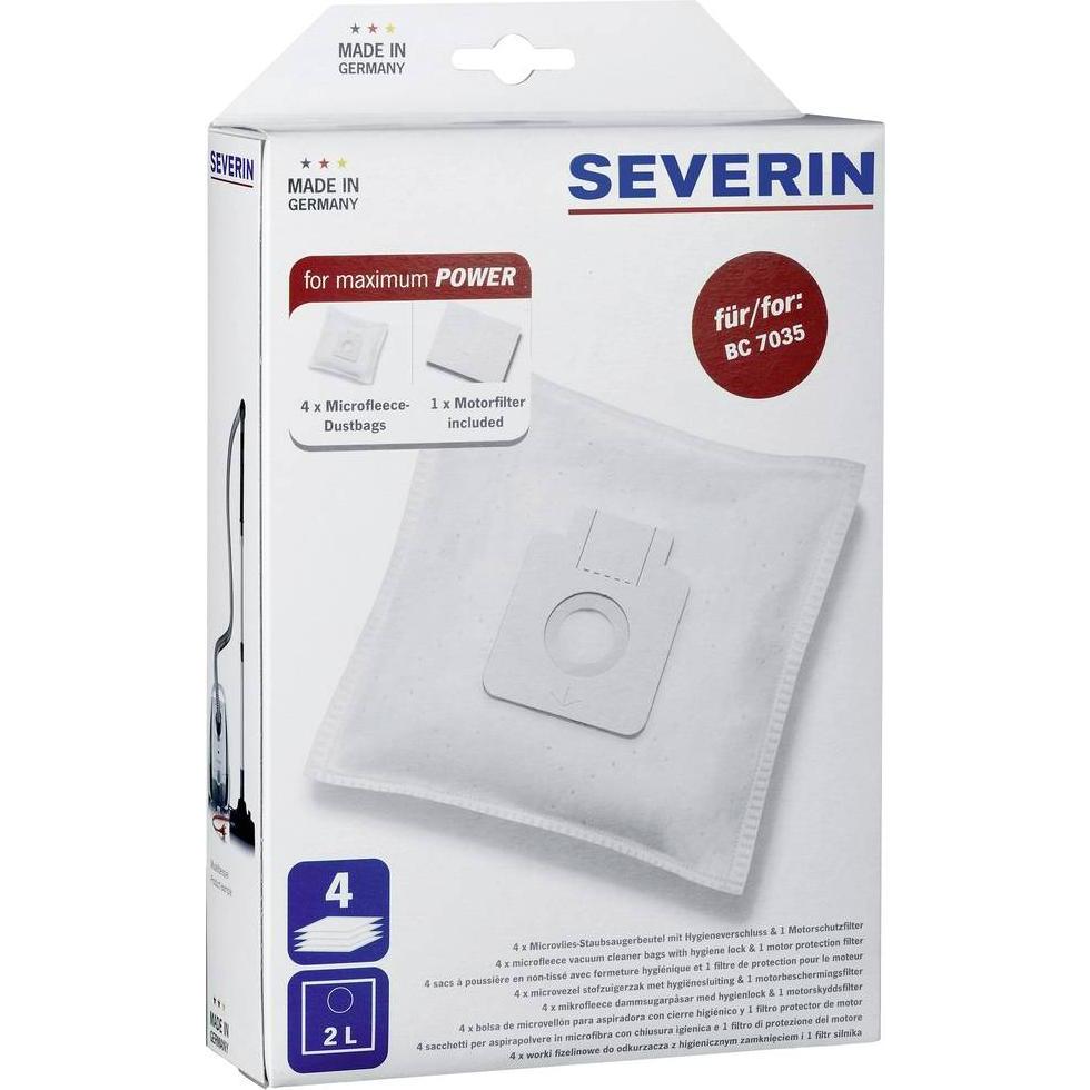 Thumbnail - Severin SB7211 Staubbeutel Set weiss, Staubsaugerbeutel