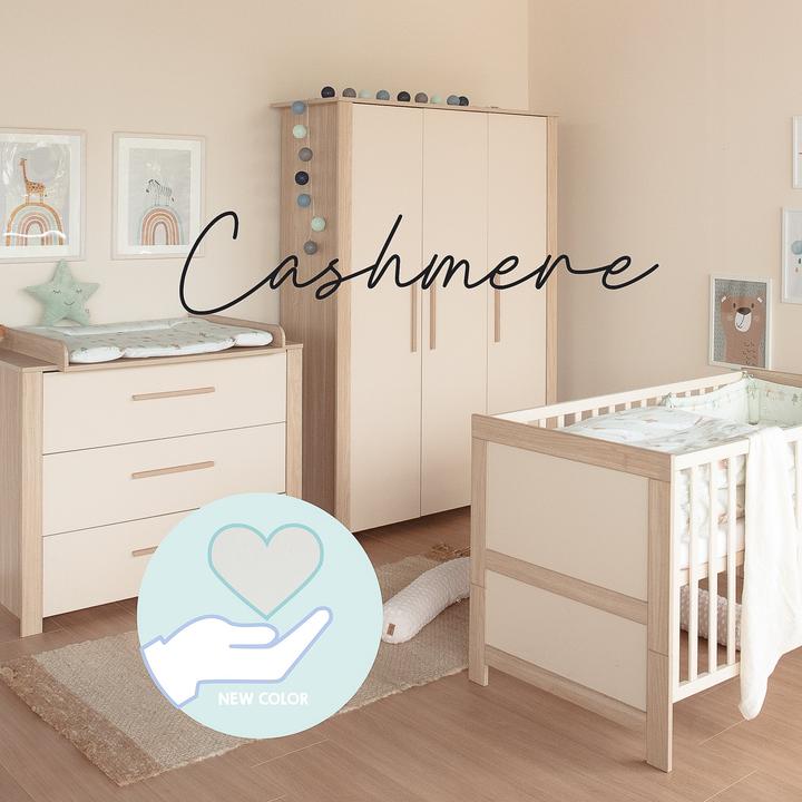 Image du produit Roba Kinderzimmerset Momo (Lit de bébé, Armoires pour enfant, Unité de changement)