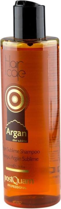 Actual product image Postquam HAIR CARE ARGAN SUBLIME shampoo 225 ml (225 ml, Liquid shampoo)