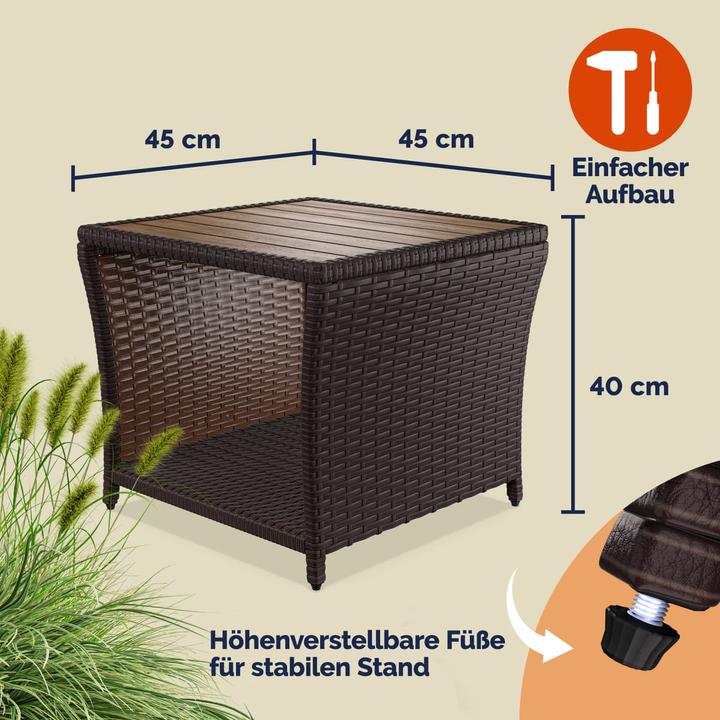 Image du produit Casaria Table d'appoint