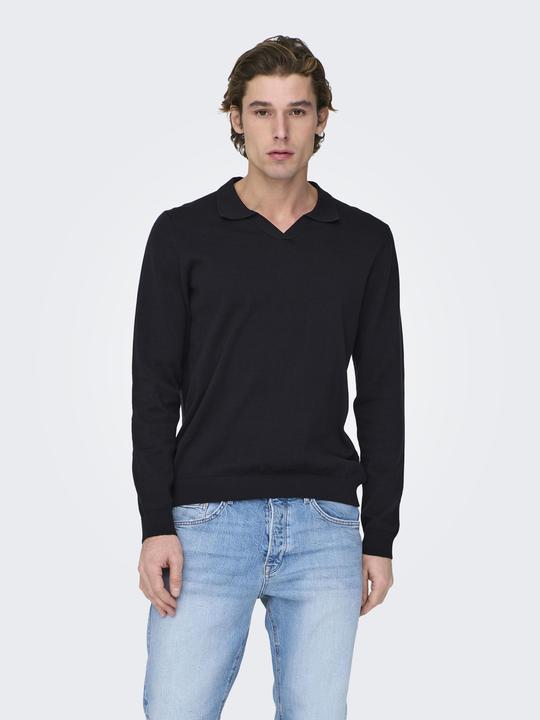 Image du produit Only & Sons Polo à manches longues (XS)