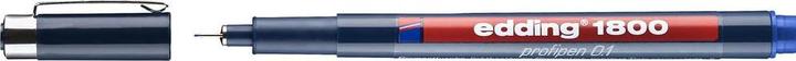Produktbild Edding Faserzeichner Profipen 1800 (Blau, 1 x)