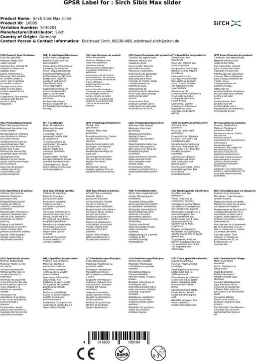 Produktbild Sirch Sibis Max Rutschauto