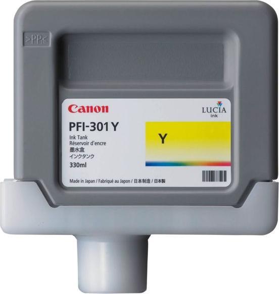 Produktbild Canon Tinte Large Format yellow Orig.Nr. PFI-301Y (Y)