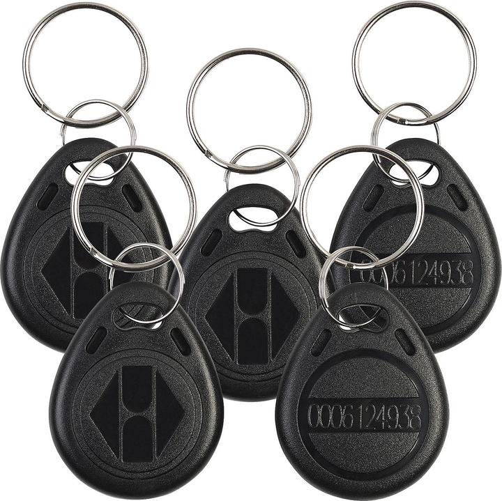 Produktbild Somikon 5er-Set Transponder-Schlüssel für Video-Türsprechanlage VSA-700.app