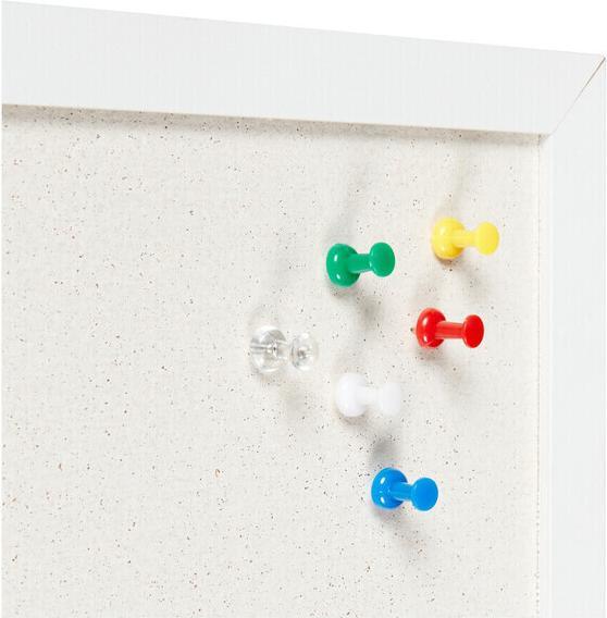 Produktbild Euro Pinnwand 60x80 weiss/weiss / FSC Mix (60 x 80 cm)