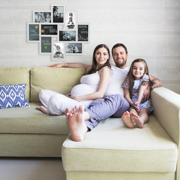 Actual product image Relaxdays Multi Collage Picture Frame 10 Photos (10 x 15 cm)