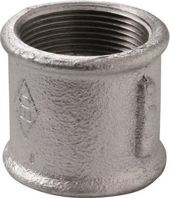 Atusa Temperguss Muffe Nr. 270 schwarz 1/2"