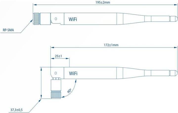 Nährwerte und Zutaten Teltonika Antenne (WLAN)