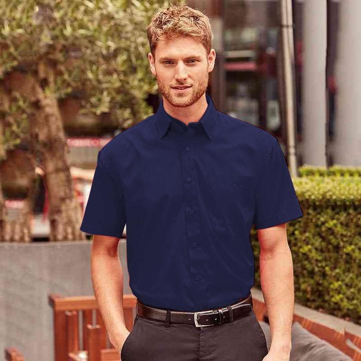 Immagine prodotto Russell - Camicia Manica Corta in Popeline - Uomo (38)