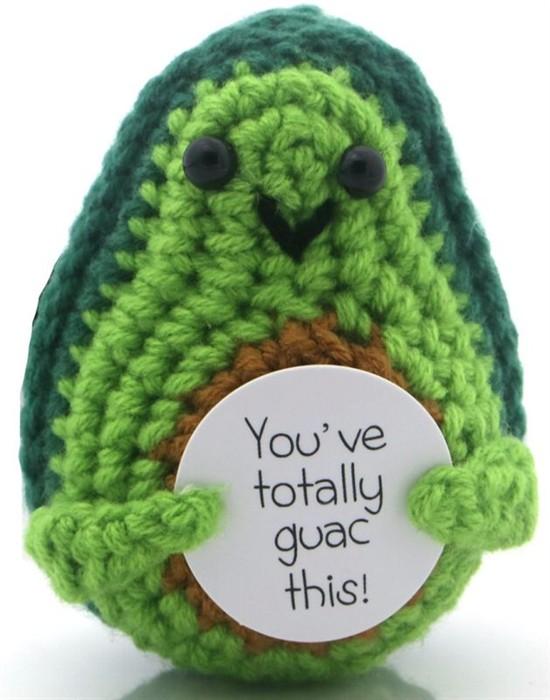 Image du produit Gestrickte Positive Avocado (7 cm)