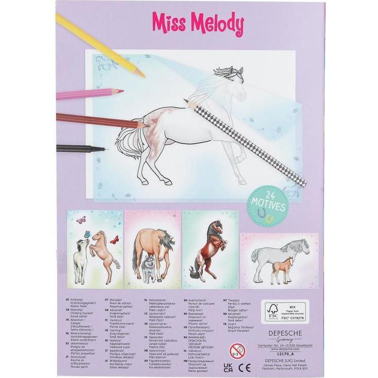 Thumbnail - Depesche Malbuch Kopierbuch Miss Melody