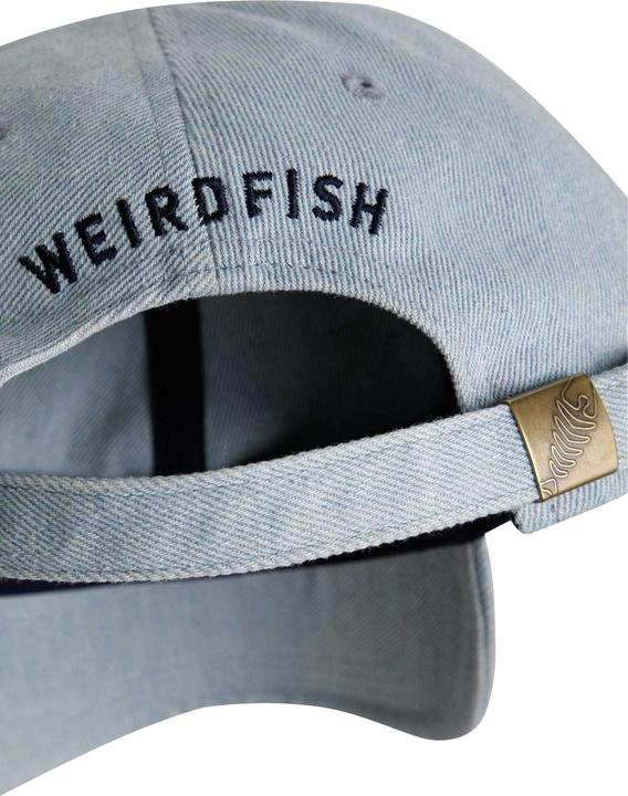 Actual product image Weird Fish Falmouth Twill Denim Baseball Cap (One size)
