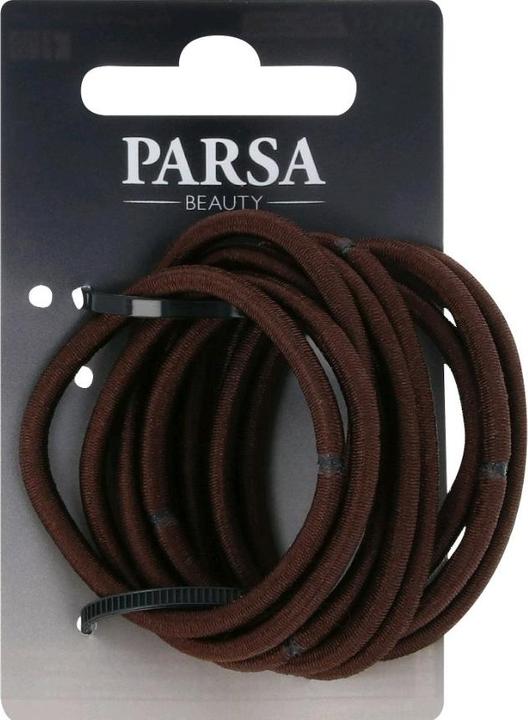 Immagine prodotto Parsa Beauty Porta treccia Parsa spessa, senza metallo, marrone (Elastico per capelli)