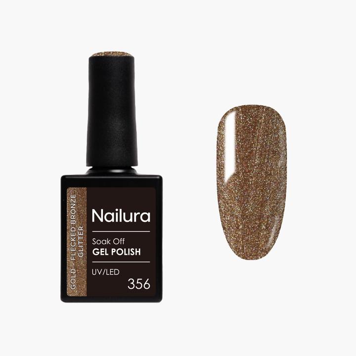 Gold Flecked Bronze Glitter