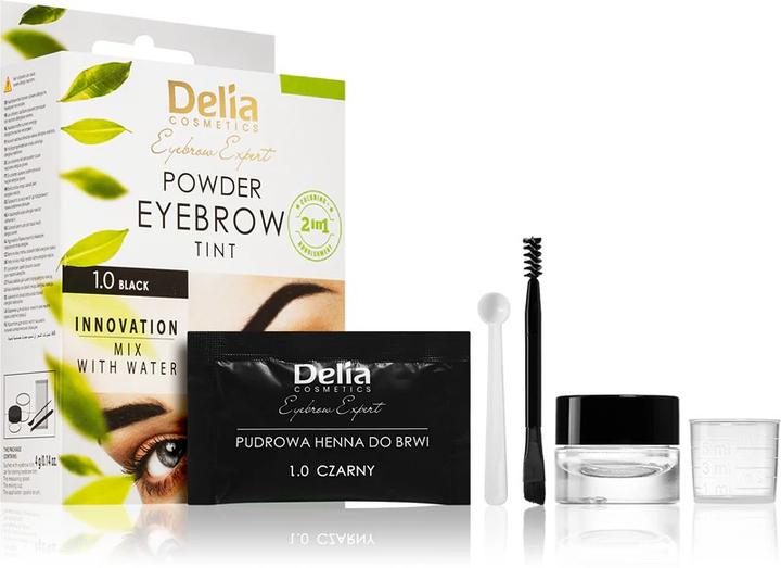 Image du produit Delia Cosmetics Delia - Henna for Eyebrows Powder 1.0ack 4g (Noir)