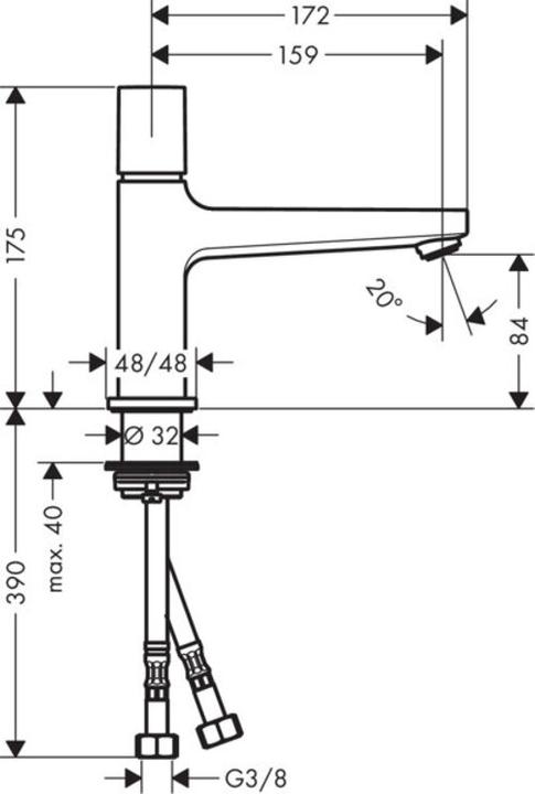 Produktbild hansgrohe Metropol Chrom