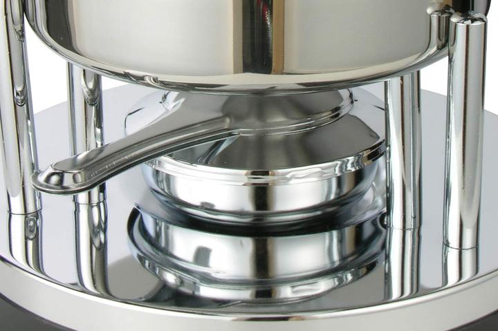 Produktbild HI Fondue-Set Edelstahl mit Topf und Gabeln (Schokoladenfondue, Käsefondue)