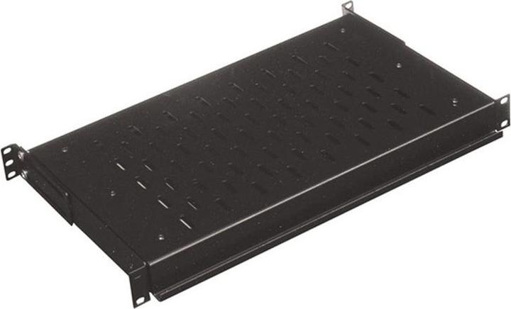 Conteg 19"-Fachboden ausziehbar, 435 x 450 mm, 25kg