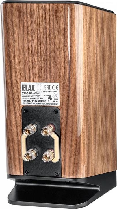 Image du produit ELAC Vela BS 403.2 highgloss *noyer highgloss*. (1 paire, 100 W)