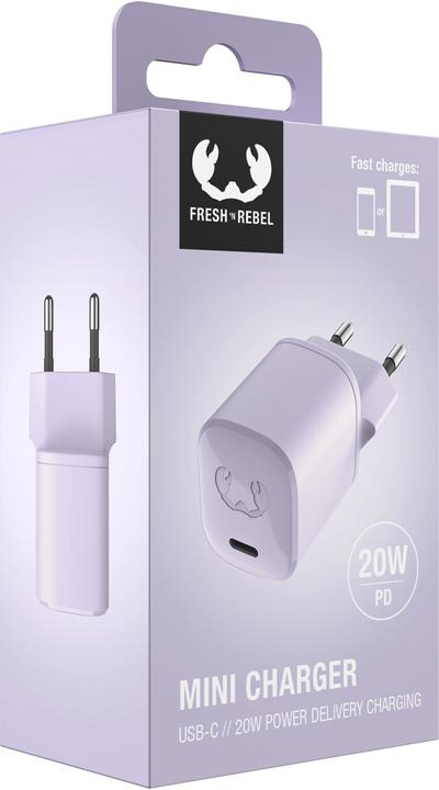 Image du produit Fresh'N Rebel Mini Chargeur USB C (20 W)