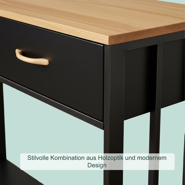 Produktbild Relaxdays Konsolentisch (100 x 30 x 80 cm)