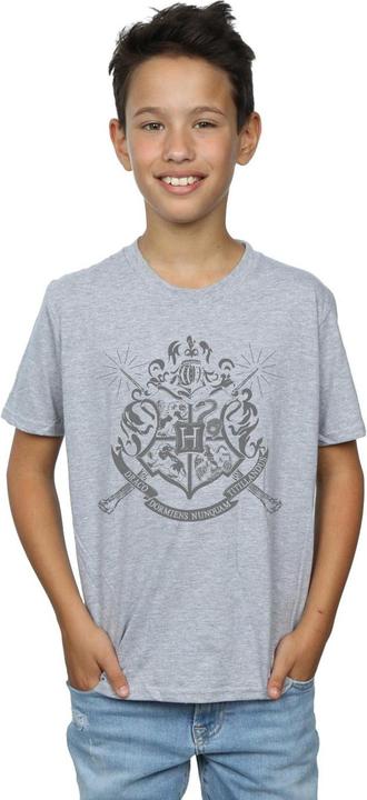 Produktbild Hogwarts Badge Wands TShirt Jungen (152, 158)