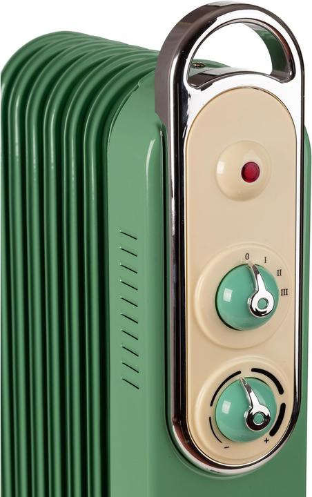 Produktbild Ariete Ölradiator ARI-8250-GR 1500 W, Detailfarbe: Grün (1500 W)