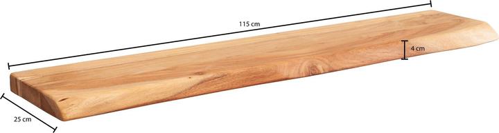 Immagine prodotto FineBuy Scaffale a muro (115 x 25 x 4 cm)