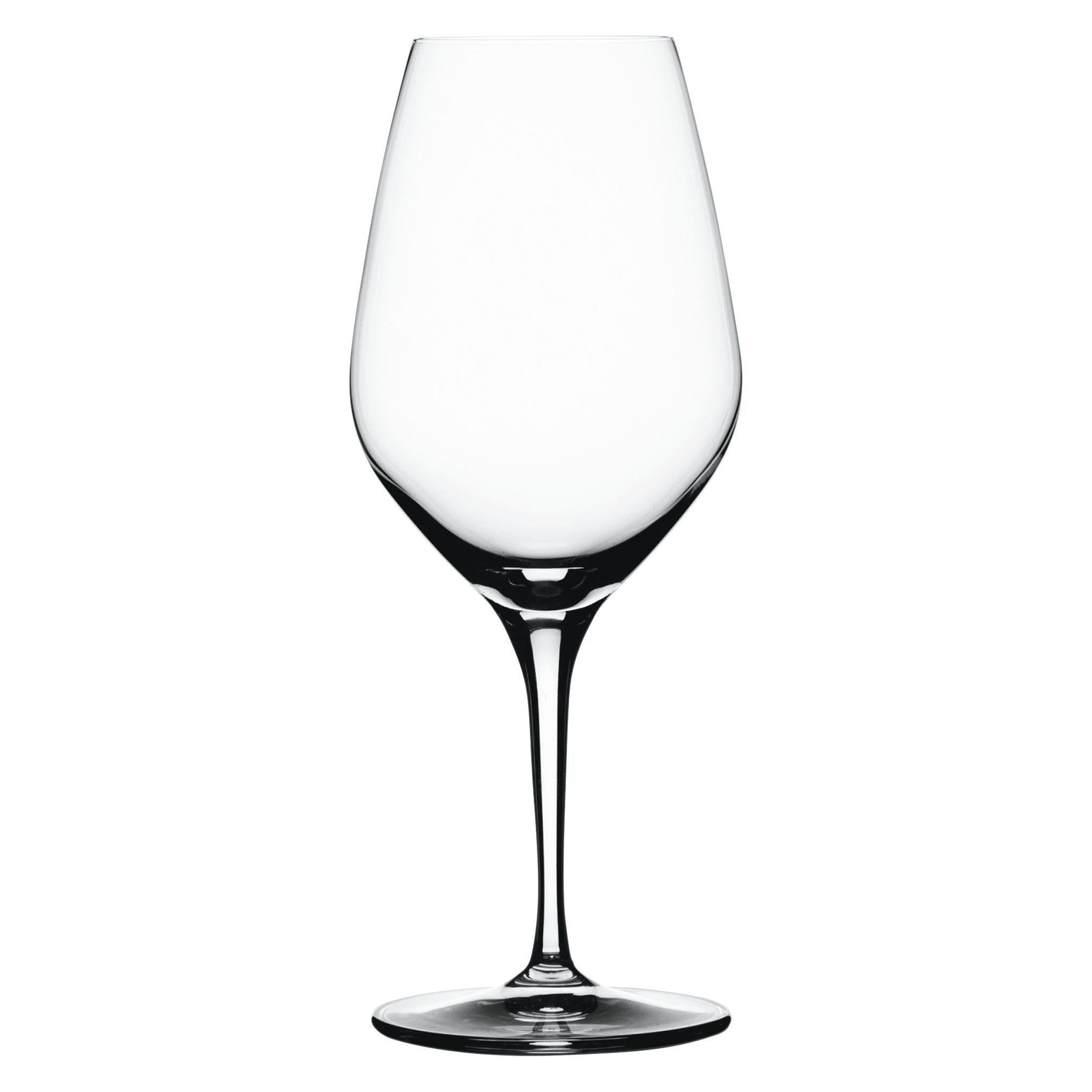 Spiegelau Authentis Rood Wijnglas Set Van 4, Wijnglazen, Transparant