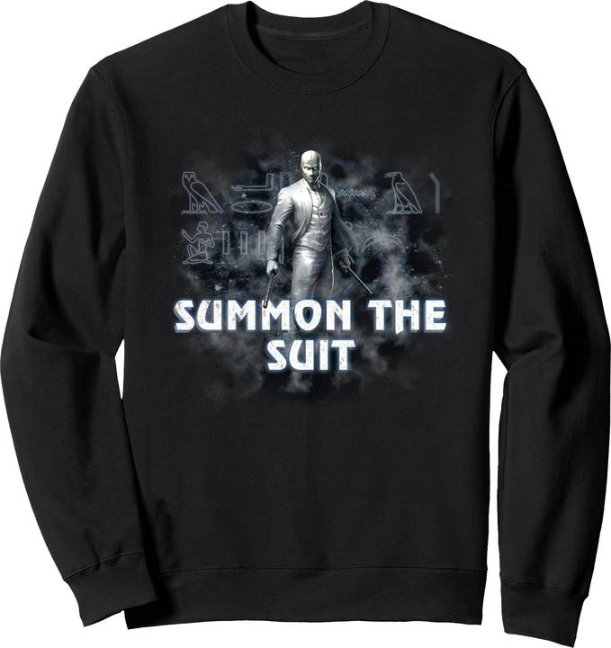 Actual product image Womens/Ladies Moon Knight Summon The Suit Sweatshirt (XXL)