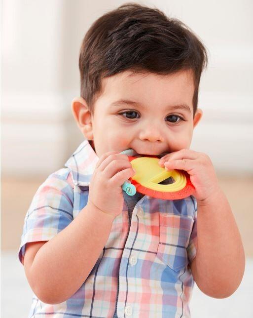 Actual product image Skiphop Silver Lining Cloud Teethe & Play Toy Sun