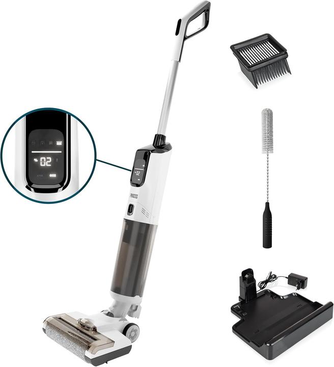 Produktbild Princess 337010 AquaMotion Plus Vloerreiniger 4in1 - Draadloos - BLDC Motor - 25,9 V -