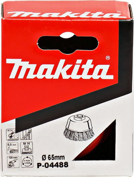 Productafbeelding Makita Staaldraadborstel 65mm