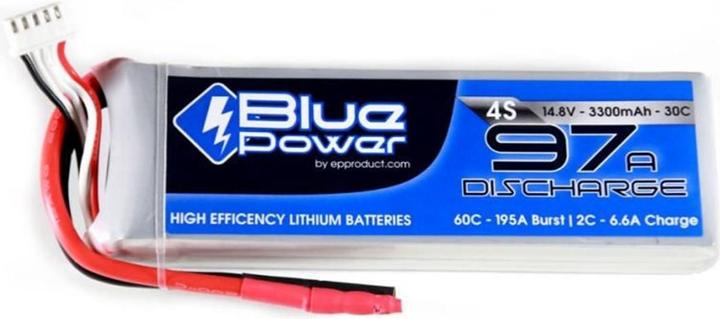 Image du produit EP Accumulateur BluePower LiPo 14.8V 3300mAh 30C (14.80 V, 3300 mAh)