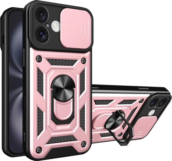 Actual product image Techsuit - CamShield Series - iPhone 16 Plus - Rose Gold (Apple iPhone 16 Plus)