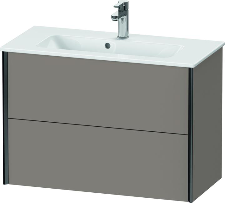 Actual product image Duravit Durait XViu 4179 Vanity unit wall-mounted, 2 drawers, for wash basin ME by Starck 234283, 810x390 mm (81 x 39 x 56 cm)