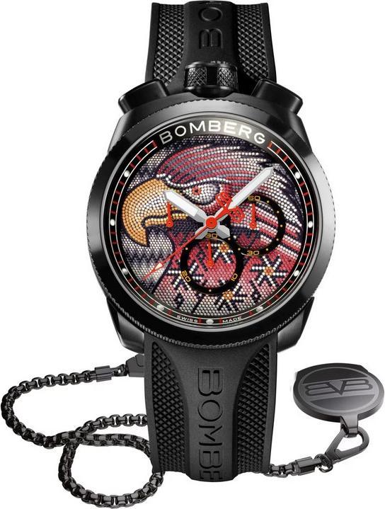Immagine prodotto Bomberg Patrimonio BS45CHPBA.EGP.-2.3 Bolt-68 Eagle (Cronografo, 45 mm)